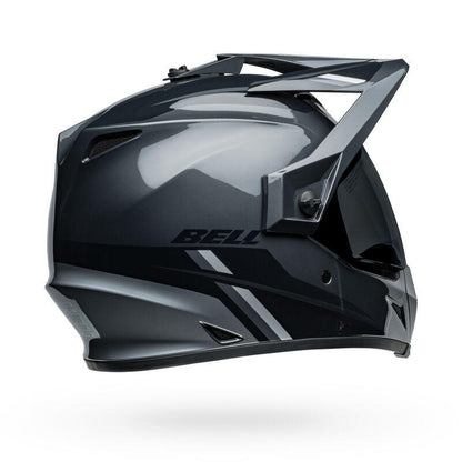 Casco Moto Calle MX-9 Adventure Mips Alpine Certificado QR Gris Carbon Bell