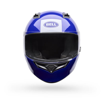 Casco Moto Calle Qualifier Clip Certificado QR Azul Bell
