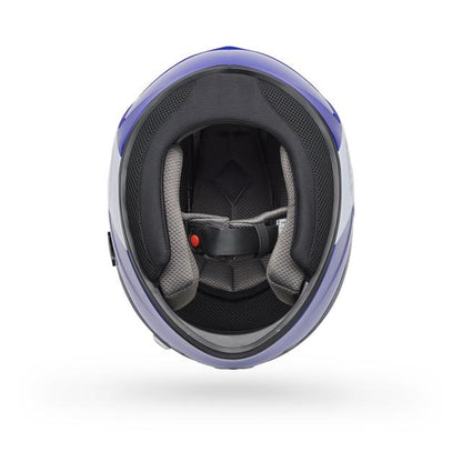 Casco Moto Calle Qualifier Clip Certificado QR Azul Bell