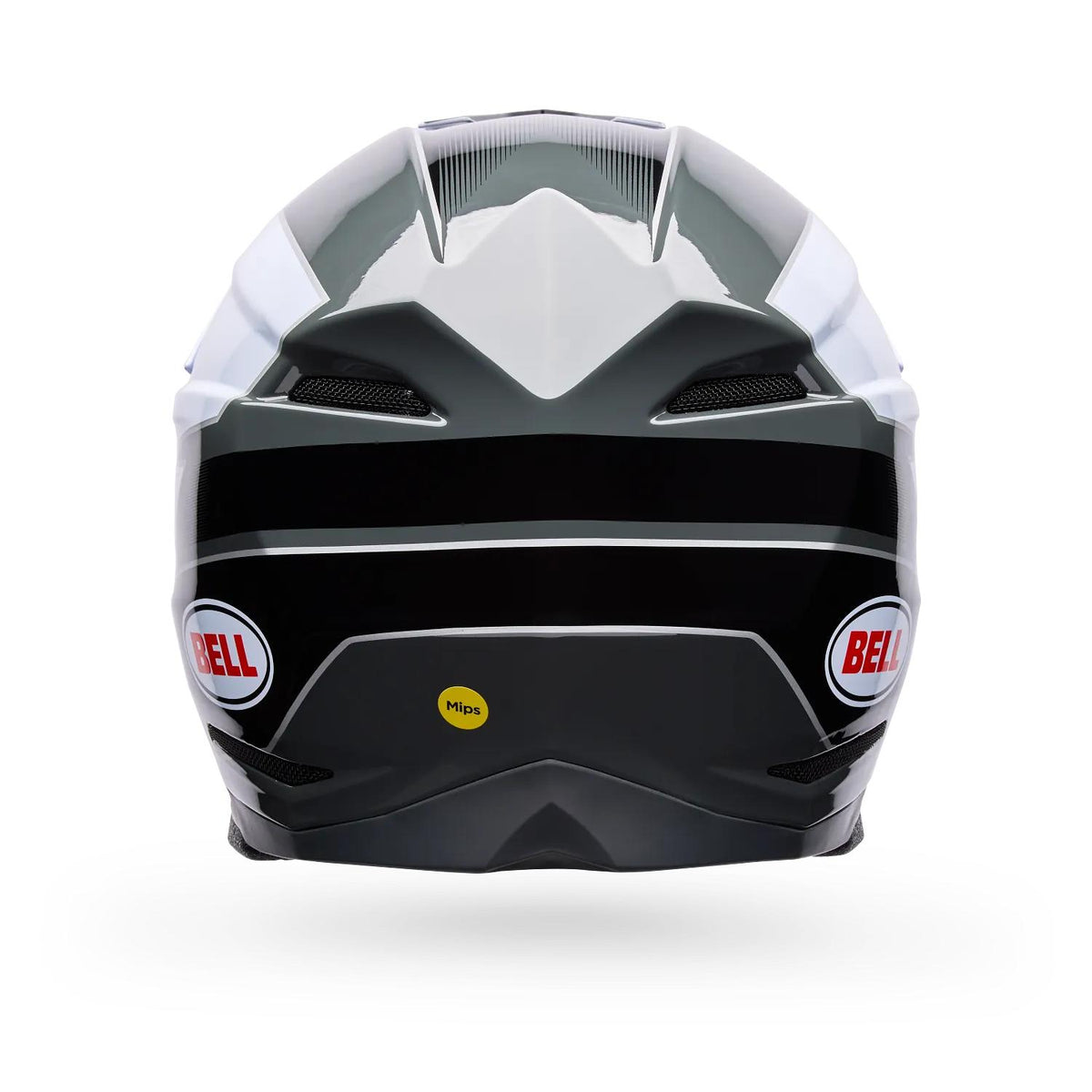 Casco Moto Moto-10 Falcon Mips Blanco/Negro Bell