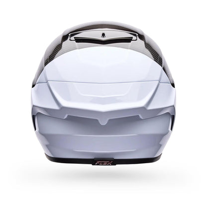 Casco Moto Calle Race Star DLX Flex Strike Blanco/Negro Bell