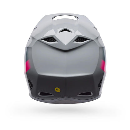 Casco Moto MX-10 Mips Aviator Gris/Rosado Bell