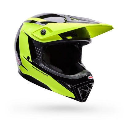 Casco Moto Niño MX-10 Mips Talon Amarillo/Negro Bell