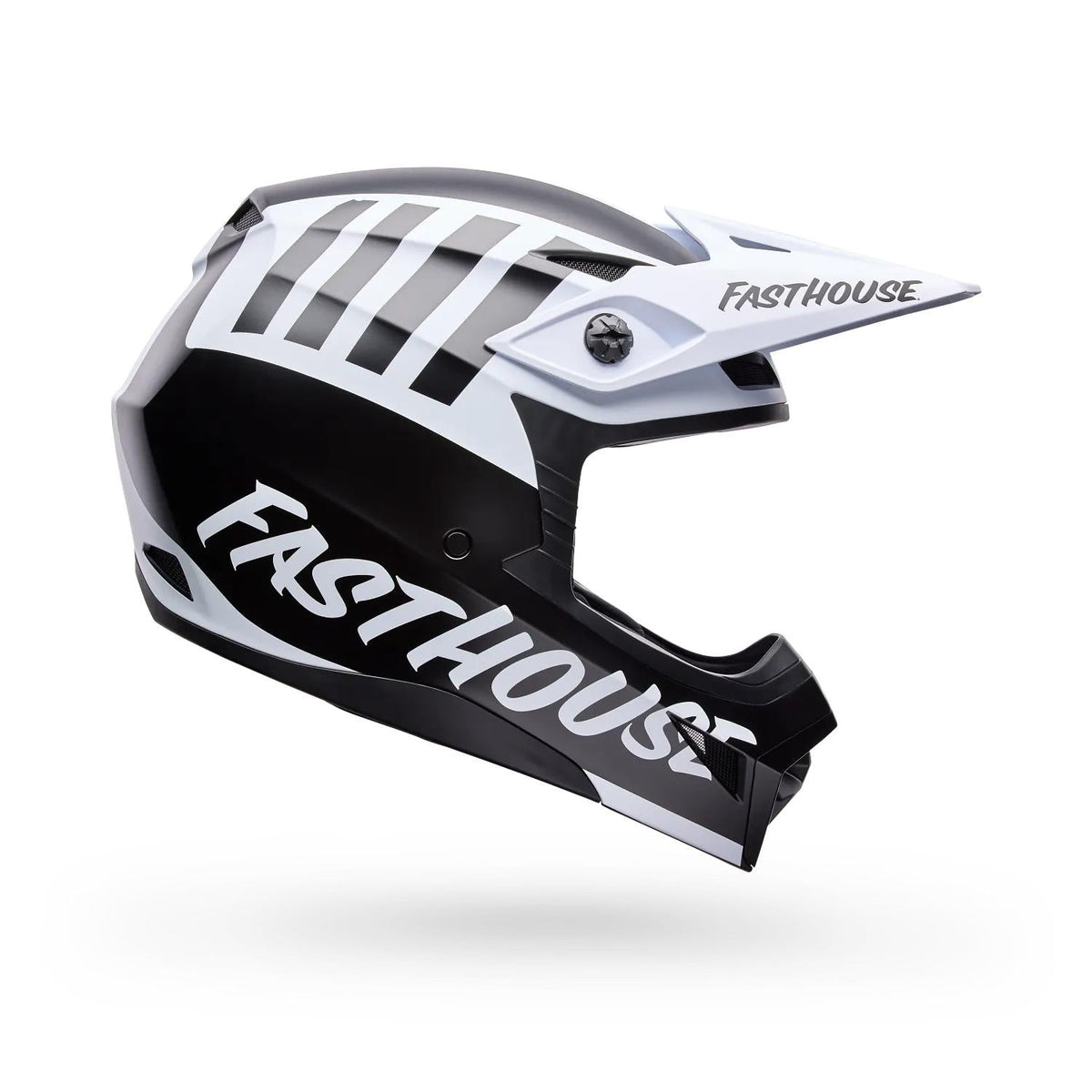Casco Moto MX-10 Mips Fasthouse Negro/Blanco Bell