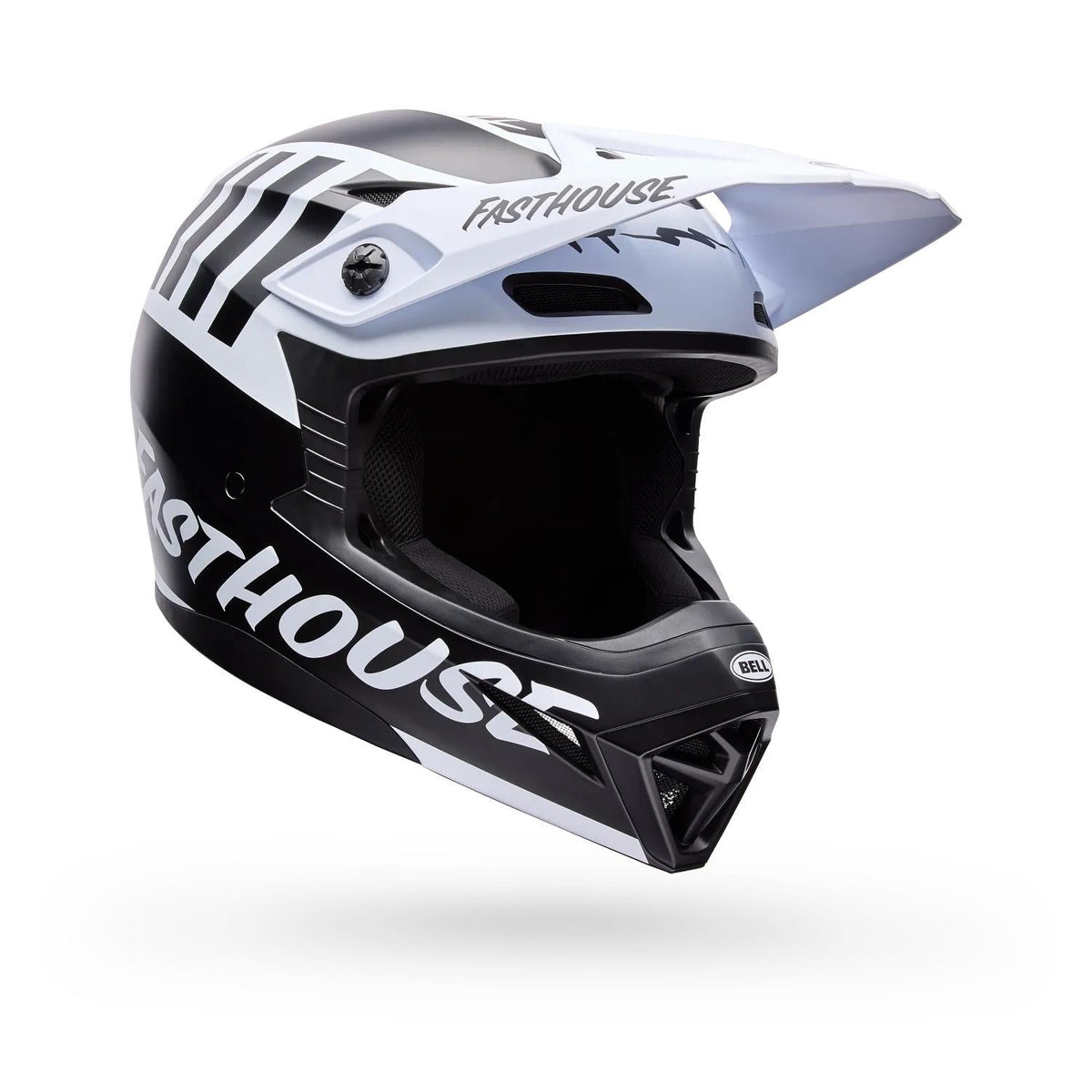 Casco Moto MX-10 Mips Fasthouse Negro/Blanco Bell