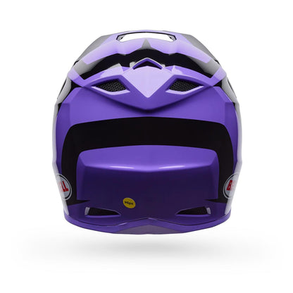 Casco Moto Niño MX-10 Mips Talon Morado Bell