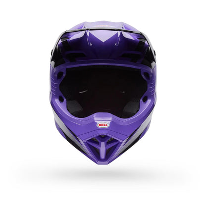 Casco Moto Niño MX-10 Mips Talon Morado Bell