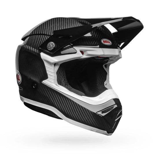 Casco Moto Moto-10 Spherical Solid Negro/Blanco Bell