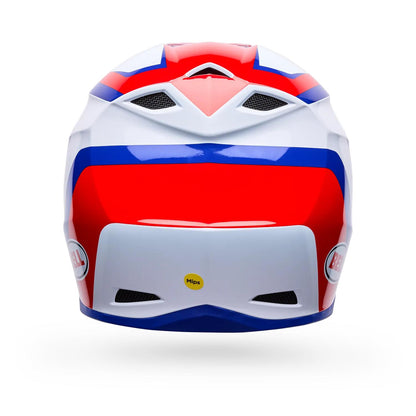 Casco Moto MX-10 Mips Dyno Rojo/Blanco Bell