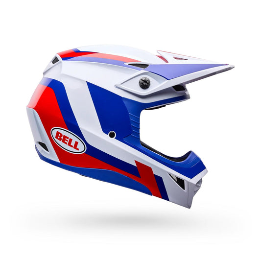 Casco Moto MX-10 Mips Dyno Rojo/Blanco Bell
