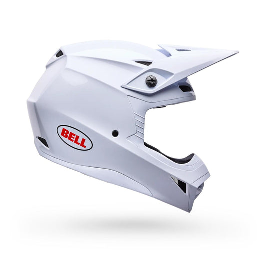 Casco Moto MX-10 Mips Solid Blanco Bell