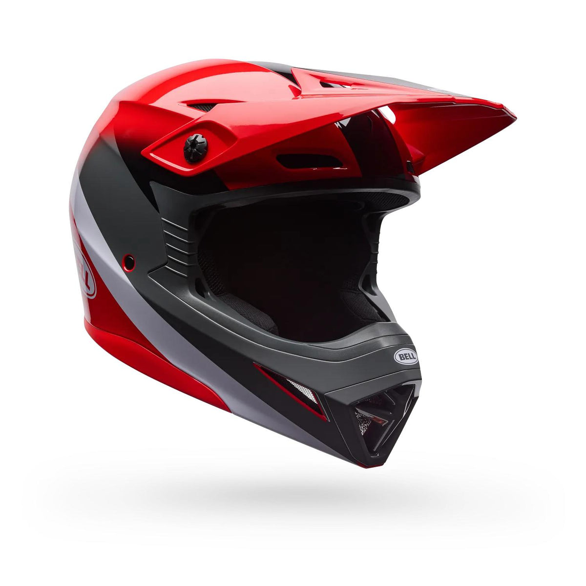 Casco Moto Niño MX-10 Mips Aviator Rojo/Negro Bell