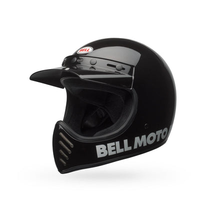 Casco Moto Calle Moto-3 Negro Bell