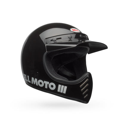 Casco Moto Calle Moto-3 Negro Bell
