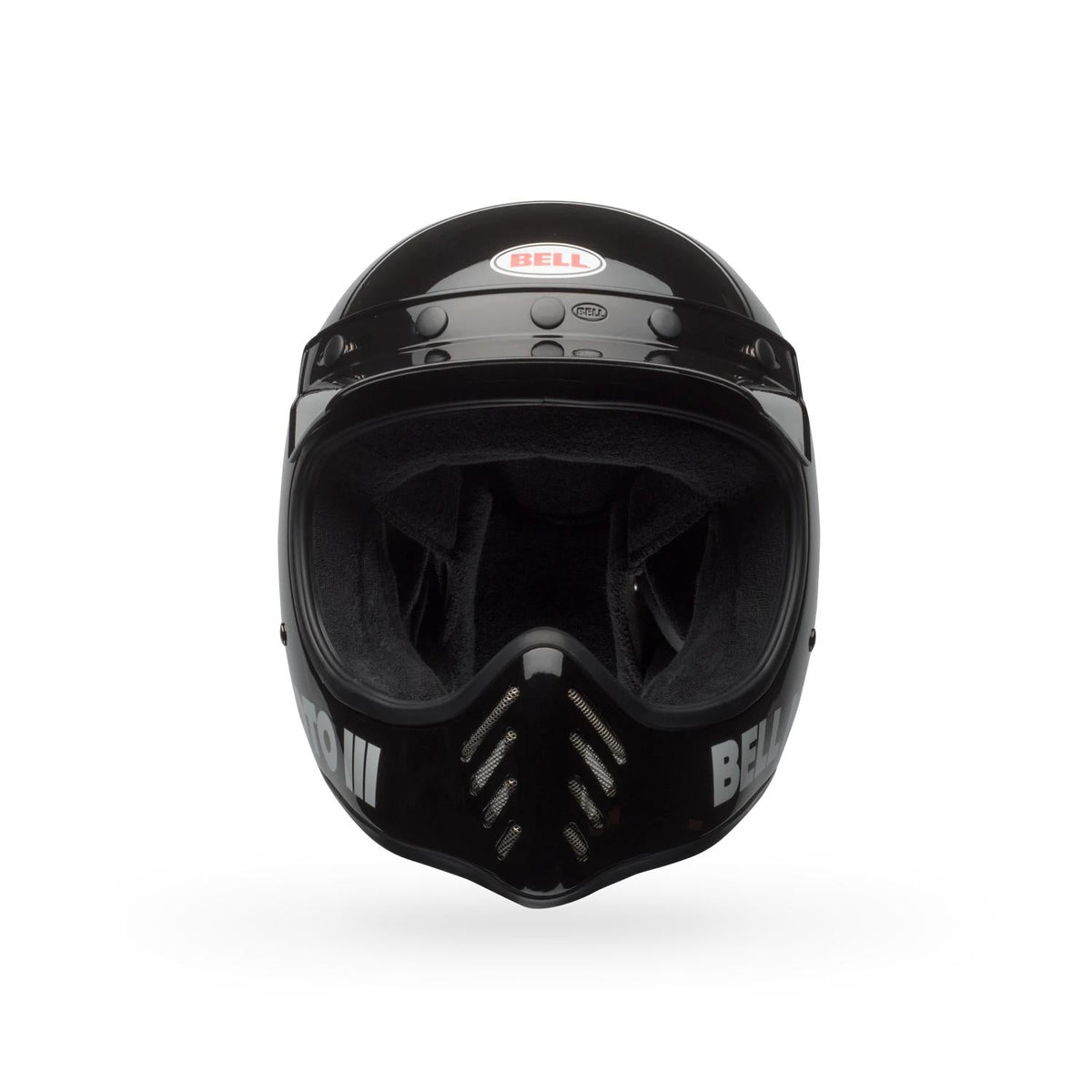 Casco Moto Calle Moto-3 Negro Bell
