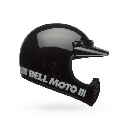 Casco Moto Calle Moto-3 Negro Bell
