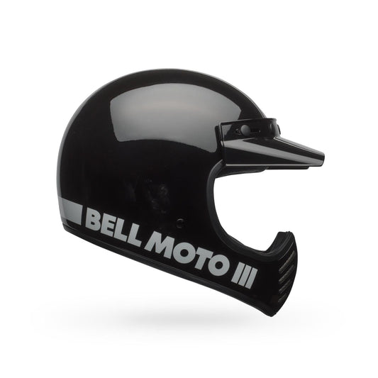 Casco Moto Calle Moto-3 Negro Bell