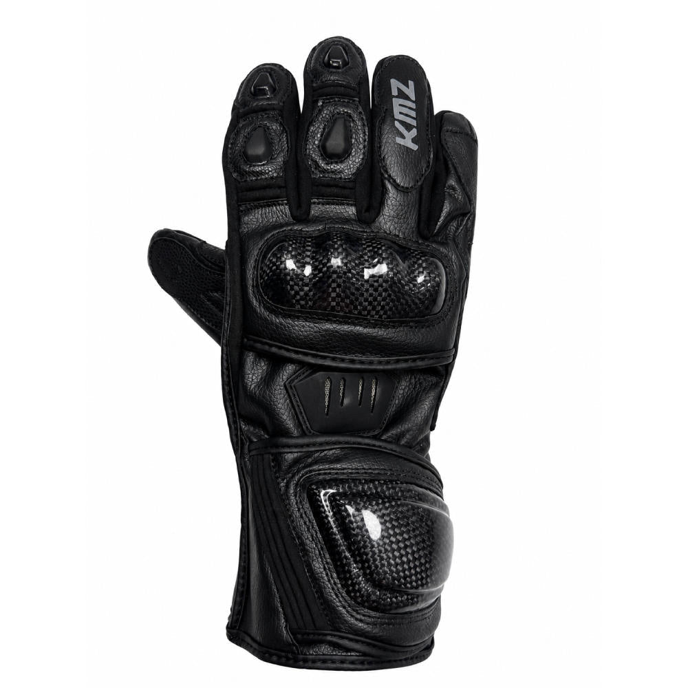 Guantes Moto Calle Paramount Negro KMZ