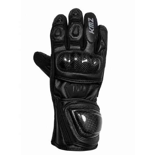 Guantes Moto Calle Paramount Negro KMZ