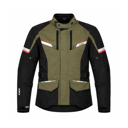 Chaqueta Moto Calle Atlantic Verde/Negro KMZ