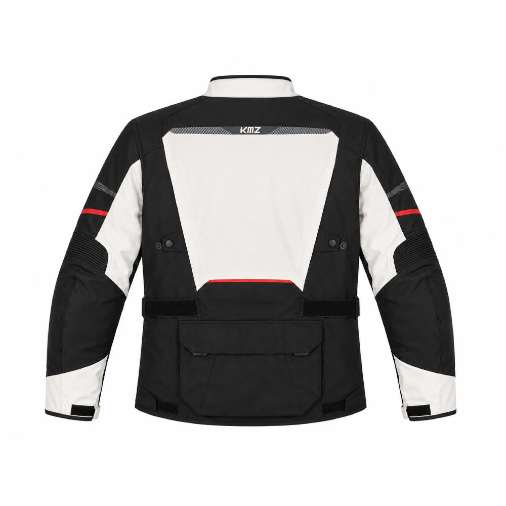 Chaqueta Moto Calle Electrolyte Gris/Negro KMZ