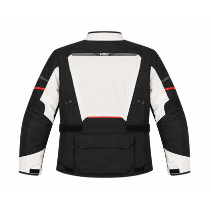Chaqueta Moto Calle Electrolyte Gris/Negro KMZ