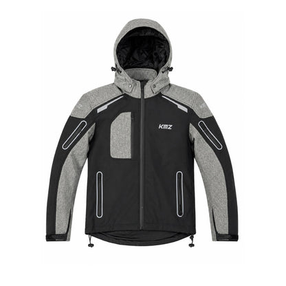 Chaqueta Moto Calle Everest Soft Shell Gris KMZ