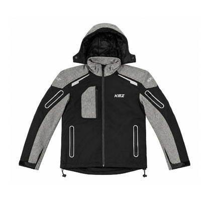 Chaqueta Moto Calle Everest Soft Shell Gris KMZ