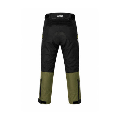 Pantalon Moto Calle Atlantic Verde/Negro KMZ