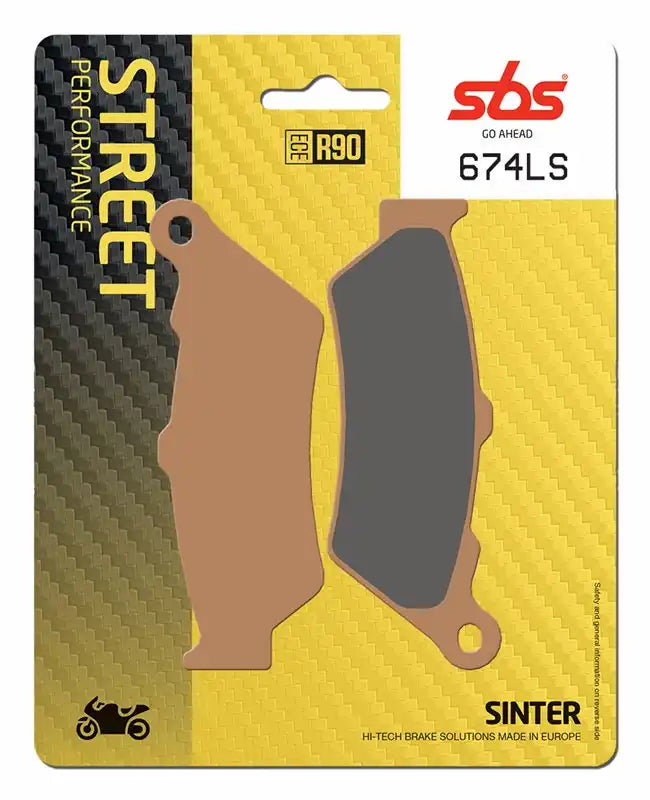 Pastillas de Freno Delantera/Trasera SBS 674LS