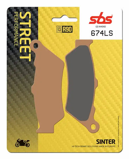 Pastillas de Freno Delantera/Trasera SBS 674LS
