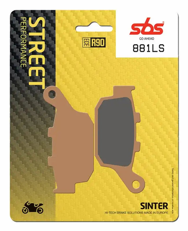 Pastillas de Freno Trasera SBS 881LS