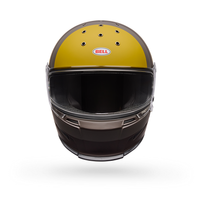 Casco Moto Calle Eliminator Negro/Amarillo Bell
