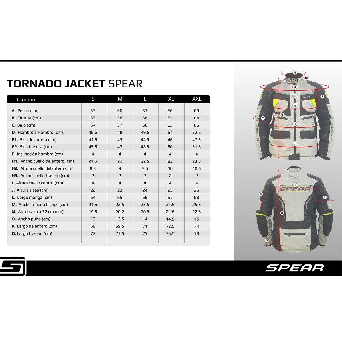 Chaqueta Spear Tornado Militar