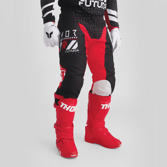 Pantalón Thor Launchmode Futura Negro/ Rojo