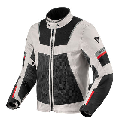 Chaqueta REVIT Tornado 4 H2O Plata / Negro