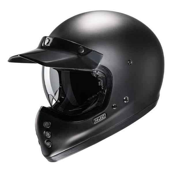 Casco HJC V60 Solid Negro Matte – Motoqueros Chile