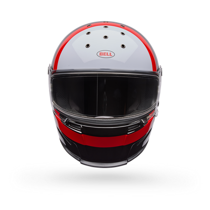 Casco Moto Calle Eliminator Sidetrack Rojo/Negro Bell