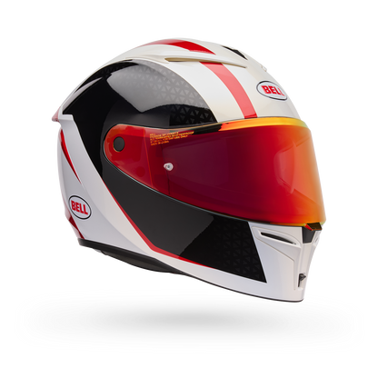 Casco Moto Calle Lithium Mips Plus Blip Blanco/Negro Bell