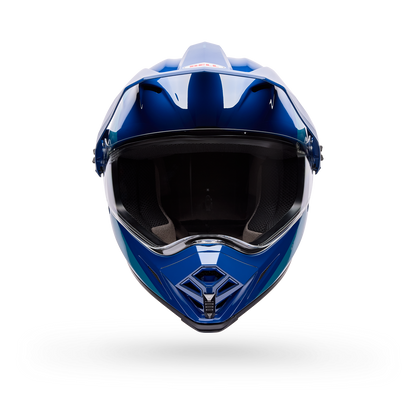 Casco Moto Calle TS MX-9 ADV Motion Azul Bell