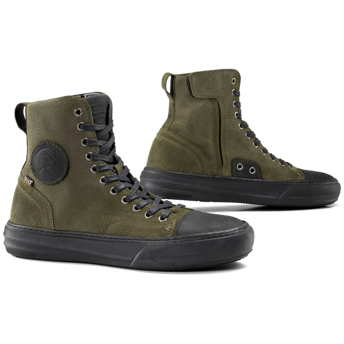 ZAPATILLAS DE MOTO FALCO LENNOX 2 GREEN MILITARY