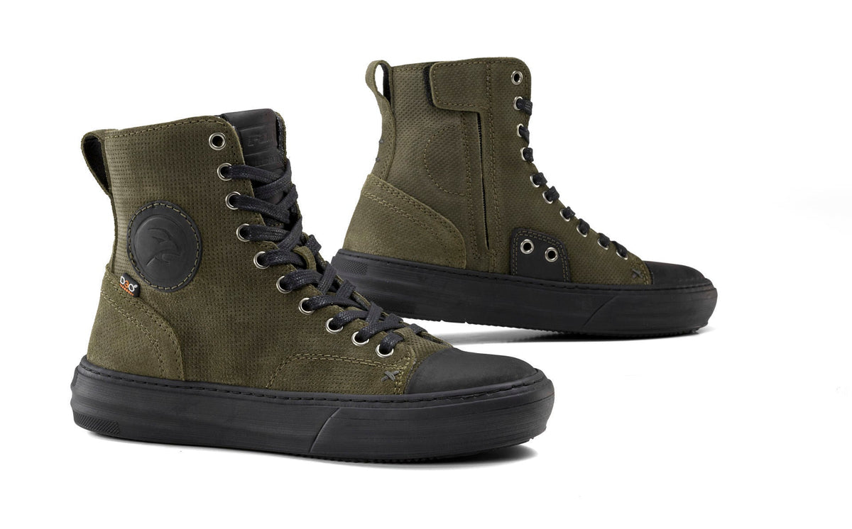 ZAPATILLAS DE MOTO FALCO PARA MUJER LENNOX 2 LADY ARMY GREEN