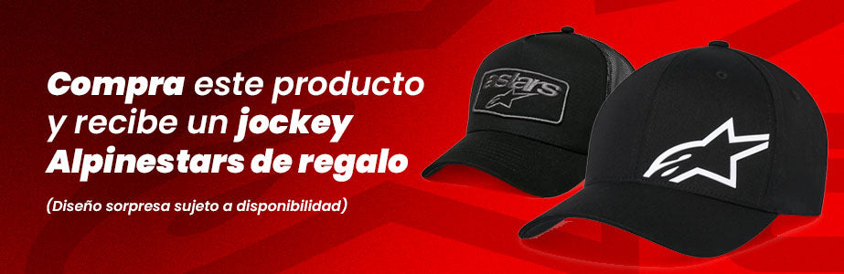 Compra este producto y recibe un jockey Alpinestars de regalo